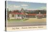 Golf Motel, Montecito, Santa Barbara, California-null-Stretched Canvas