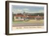 Golf Motel, Montecito, Santa Barbara, California-null-Framed Art Print