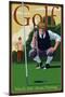 Golf - Much Ado about Putting-Lantern Press-Mounted Art Print