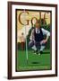 Golf - Much Ado about Putting-Lantern Press-Framed Art Print