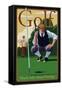 Golf - Much Ado about Putting-Lantern Press-Framed Stretched Canvas