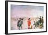 Golf on the Ice on the River Ijsel Near Kampen-Hendrik Avercamp-Framed Giclee Print