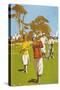 Golf Painting-null-Stretched Canvas