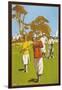 Golf Painting-null-Framed Art Print