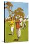 Golf Painting-null-Stretched Canvas