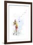 Golf Player 2-Marlene Watson-Framed Giclee Print