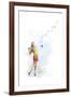 Golf Player 2-Marlene Watson-Framed Giclee Print