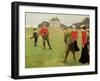 Golf Players at Copenhagen Golf Club-Paul Fischer-Framed Giclee Print