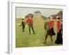 Golf Players at Copenhagen Golf Club-Paul Fischer-Framed Giclee Print