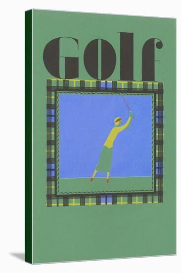 Golf Poster-null-Stretched Canvas