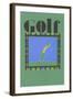 Golf Poster-null-Framed Art Print