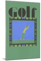 Golf Poster-null-Mounted Art Print