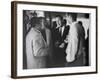 Golf Pro Arnold Palmer at a Party During the Palm Springs Golf Classic-Allan Grant-Framed Premium Photographic Print