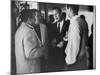 Golf Pro Arnold Palmer at a Party During the Palm Springs Golf Classic-Allan Grant-Mounted Premium Photographic Print
