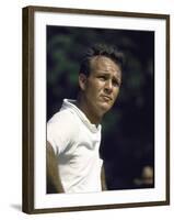 Golf Pro Arnold Palmer Squinting Against Sunlight During Match-John Dominis-Framed Premium Photographic Print