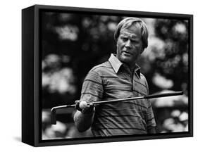 Golf Pro Jack Nicklaus, August, 1984-null-Framed Stretched Canvas