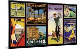 Golf Resorts-null-Mounted Giclee Print