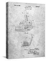 Golf Sand Wedge Patent-Cole Borders-Stretched Canvas