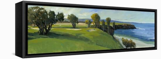 Golf Scene I-Tim O'toole-Framed Stretched Canvas