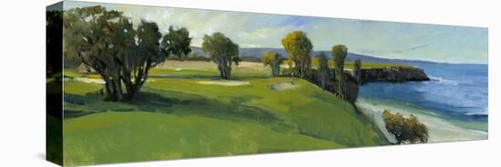 Golf Scene I-Tim O'toole-Stretched Canvas