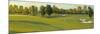 Golf Scene IV-Tim O'toole-Mounted Art Print