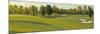 Golf Scene IV-Tim O'toole-Mounted Premium Giclee Print