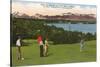 Golf, Seattle, Washington-null-Stretched Canvas