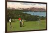 Golf, Seattle, Washington-null-Framed Art Print