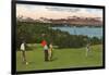 Golf, Seattle, Washington-null-Framed Art Print