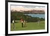 Golf, Seattle, Washington-null-Framed Art Print