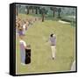 Golf Shot-Jonathan Mandell-Framed Stretched Canvas