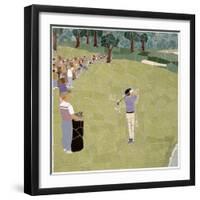 Golf Shot-Jonathan Mandell-Framed Giclee Print