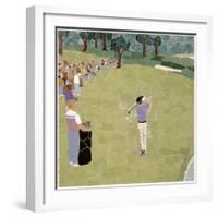 Golf Shot-Jonathan Mandell-Framed Giclee Print