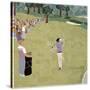 Golf Shot-Jonathan Mandell-Stretched Canvas