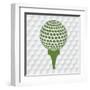 Golf Sport Design-Diana Johanna Velasquez-Framed Art Print