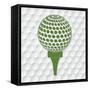 Golf Sport Design-Diana Johanna Velasquez-Framed Stretched Canvas