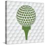 Golf Sport Design-Diana Johanna Velasquez-Stretched Canvas