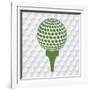 Golf Sport Design-Diana Johanna Velasquez-Framed Art Print