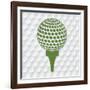 Golf Sport Design-Diana Johanna Velasquez-Framed Art Print