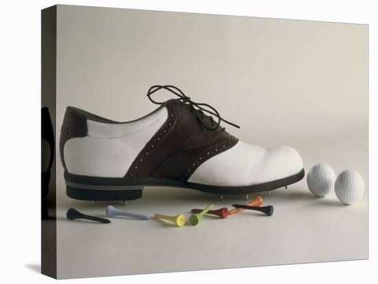 Golf Still Life-null-Stretched Canvas