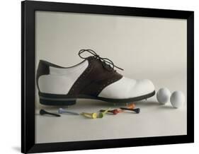 Golf Still Life-null-Framed Premium Photographic Print