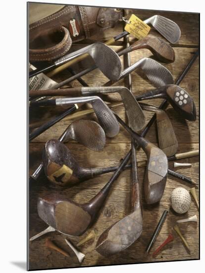 Golf Still Life-null-Mounted Photographic Print