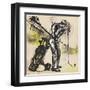 Golf Swing-KUCO-Framed Art Print