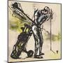 Golf Swing-KUCO-Mounted Art Print