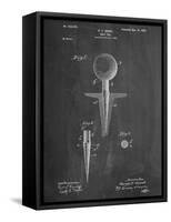 Golf Tee Patent-null-Framed Stretched Canvas