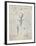 Golf Tee Patent-Cole Borders-Framed Art Print