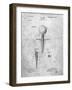 Golf Tee Patent-Cole Borders-Framed Art Print