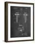 Golf Tee Patent-Cole Borders-Framed Art Print