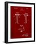 Golf Tee Patent-Cole Borders-Framed Art Print