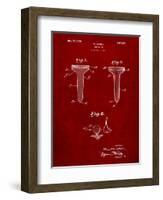 Golf Tee Patent-Cole Borders-Framed Art Print